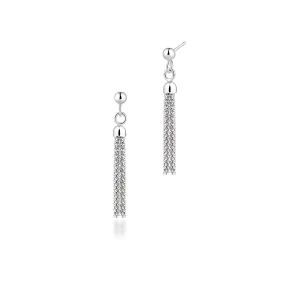 W.KRUK - Kolczyki srebrne długie