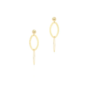 W.KRUK - Kolczyki srebrne długie