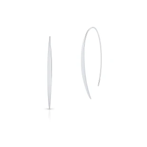 W.KRUK Kolczyki srebrne długie