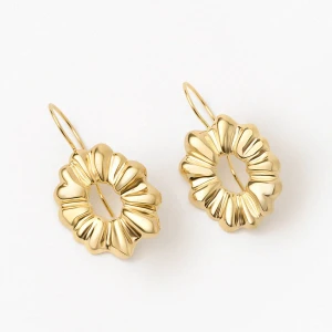 W.KRUK Kolczyki srebrne Follow