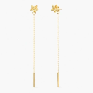 W.KRUK Kolczyki srebrne Follow