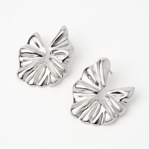 W.KRUK Kolczyki srebrne Follow