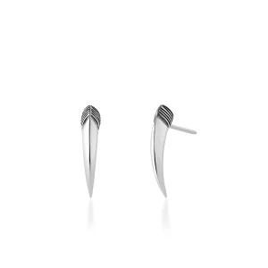 W.KRUK Kolczyki srebrne Freedom