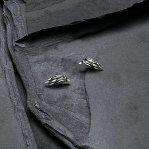 W.KRUK Kolczyki srebrne Freedom