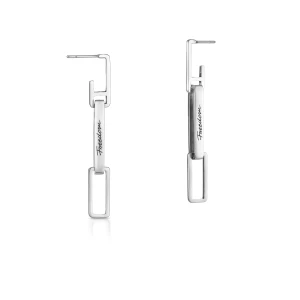 W.KRUK - Kolczyki srebrne FREEDOM ELEMENTS