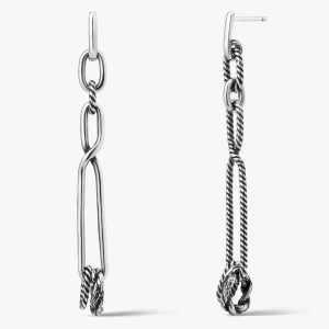 W.KRUK Kolczyki srebrne Freedom Forever