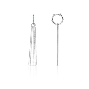 W.KRUK Kolczyki srebrne Laguna