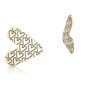 W.KRUK Kolczyki srebrne Longplay