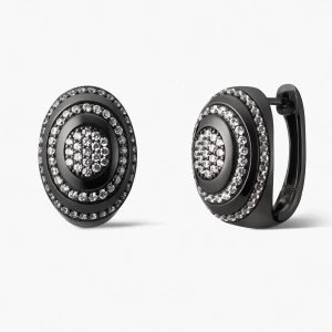 W.KRUK - Kolczyki srebrne Meteory