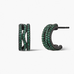 W.KRUK Kolczyki srebrne Meteory