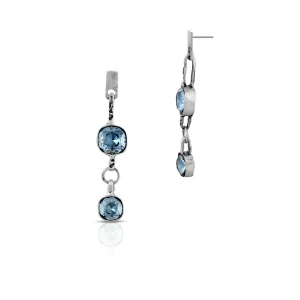 W.KRUK - Kolczyki srebrne Motyle