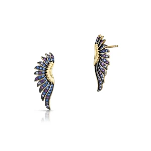 W.KRUK - Kolczyki srebrne Preludium Paradise Birds