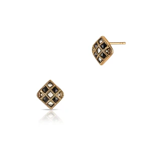 W.KRUK - Kolczyki srebrne Royal