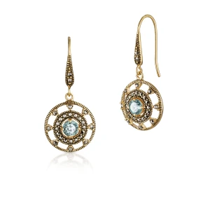 W.KRUK Kolczyki srebrne Royal