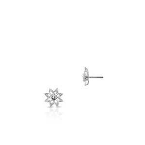 W.KRUK - Kolczyki srebrne z cyrkonią