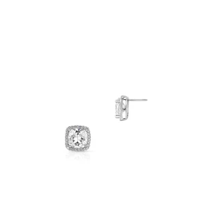 W.KRUK - Kolczyki srebrne z cyrkoniami