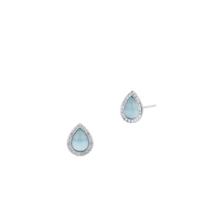 W.KRUK - Kolczyki srebrne z cyrkoniami