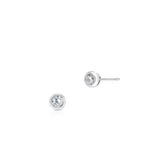 W.KRUK - Kolczyki srebrne z cyrkoniami