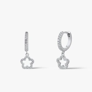 W.KRUK Kolczyki srebrne z cyrkoniami