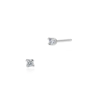 W.KRUK Kolczyki srebrne z cyrkoniami