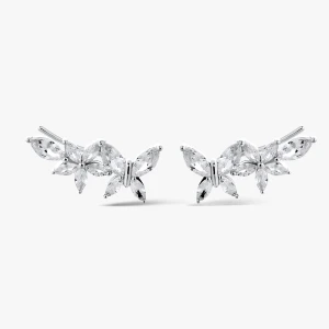 W.KRUK Kolczyki srebrne z cyrkoniami