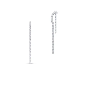 W.KRUK Kolczyki srebrne z cyrkoniami