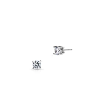 W.KRUK Kolczyki srebrne z cyrkoniami