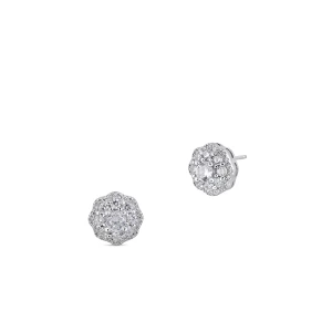 W.KRUK Kolczyki srebrne z cyrkoniami