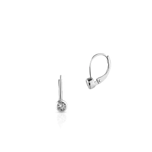 W.KRUK Kolczyki srebrne z cyrkoniami