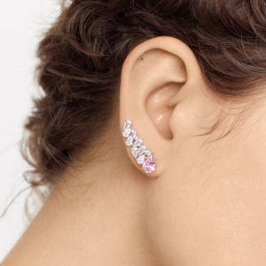 W.KRUK Kolczyki srebrne z cyrkoniami Ceremonials