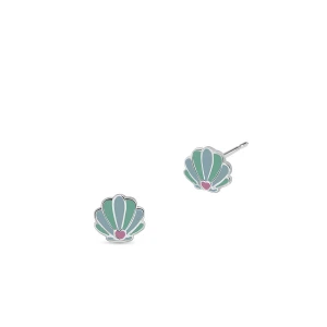 W.KRUK - Kolczyki srebrne z emalią