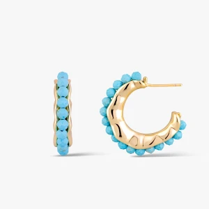 W.KRUK Kolczyki Turquoise Reverie Lush PICKY PICA