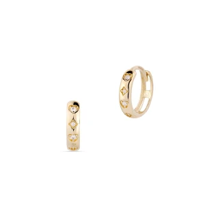 W.KRUK - Kolczyki złote