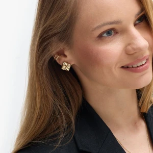 W.KRUK - Kolczyki złote