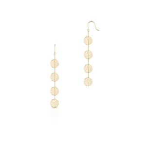 W.KRUK Kolczyki złote