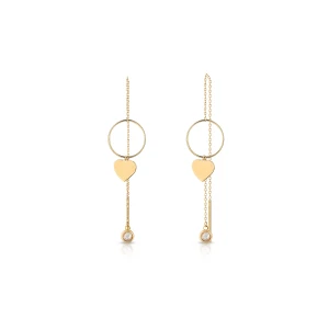 W.KRUK Kolczyki złote