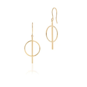 W.KRUK Kolczyki złote