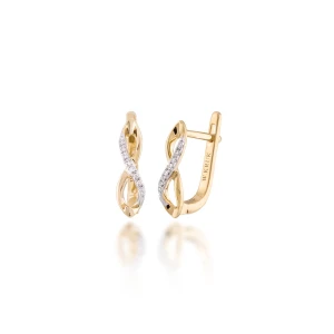 W.KRUK - Kolczyki złote Anna Karenina