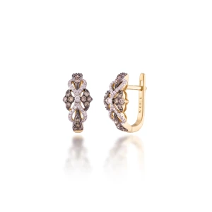 W.KRUK Kolczyki złote Anna Karenina