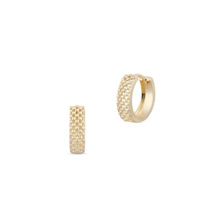 W.KRUK - Kolczyki złote ażurowe