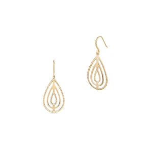 W.KRUK - Kolczyki złote ażurowe