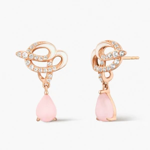 W.KRUK - Kolczyki złote Balerina