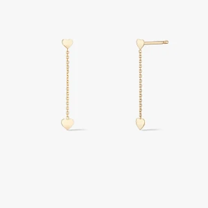 W.KRUK Kolczyki złote Czułość