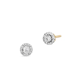 W.KRUK Kolczyki złote diamentami