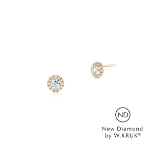 W.KRUK Kolczyki złote Doskonały