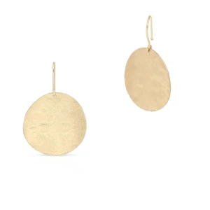 W.KRUK Kolczyki złote Etno