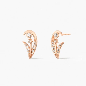 W.KRUK - Kolczyki złote Follow