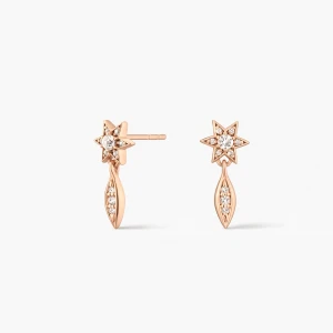 W.KRUK Kolczyki złote Follow