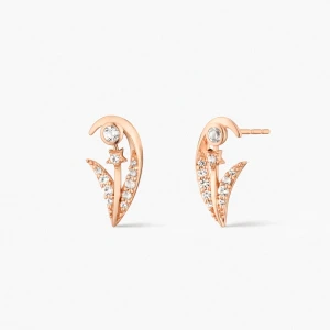 W.KRUK Kolczyki złote Follow