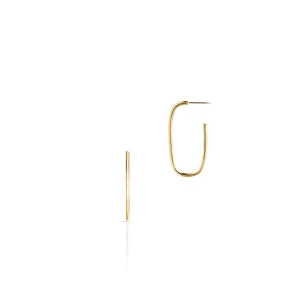 W.KRUK Kolczyki złote geometryczne